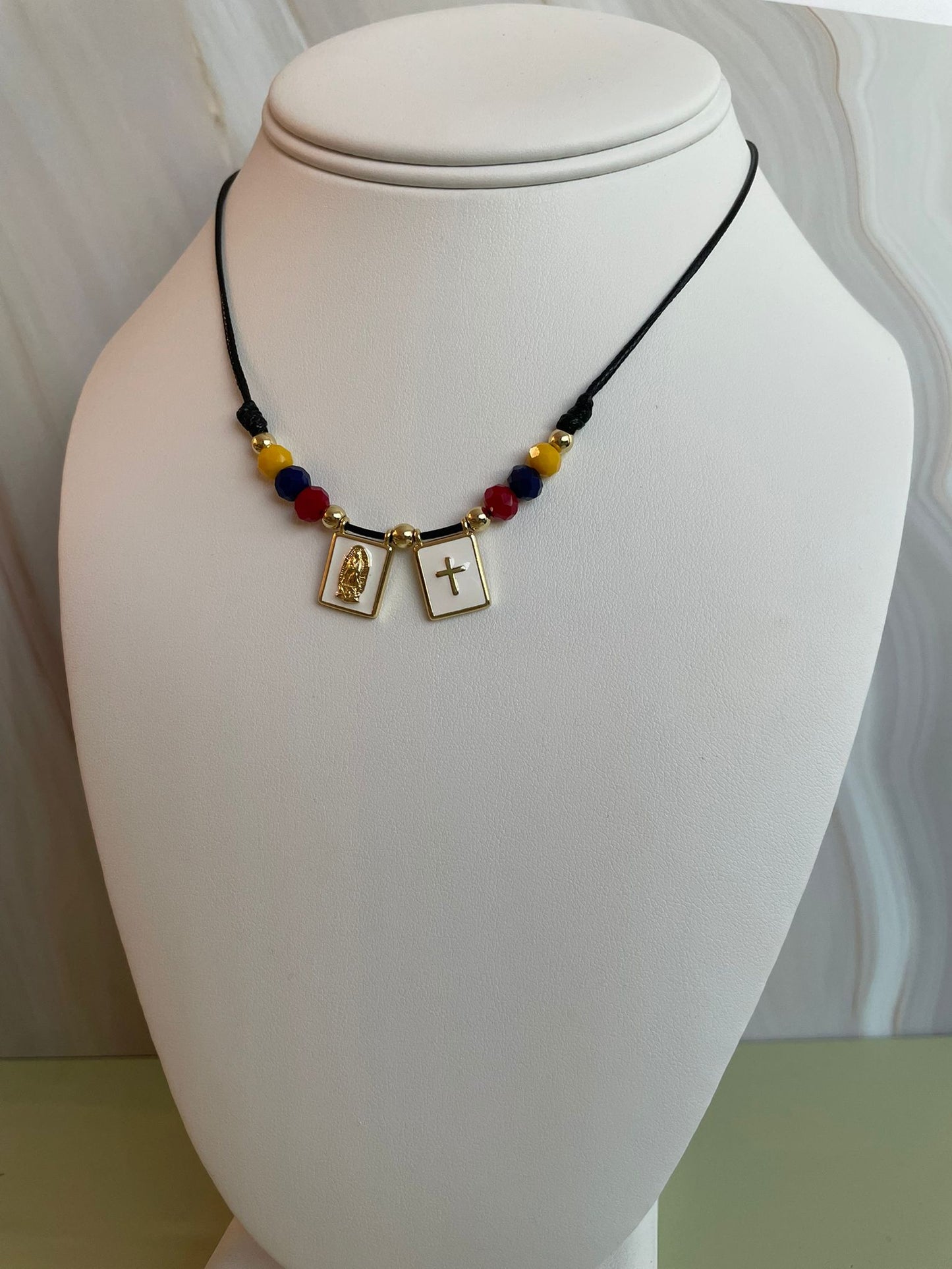 Faith & Protection Charm Necklace